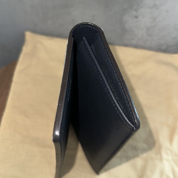 Louis Vuitton monogram ink Chapman Brazza wallet travel organizer giraffe rhino - Picture 4 of 10